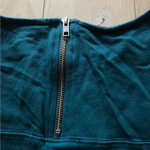 Fat Face Emerald Cotton Long Sleeve Dress Size L - Picture 8 of 12